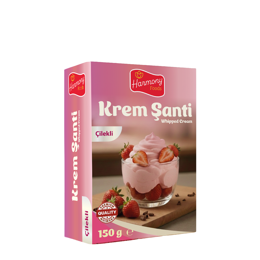 çilekli krem şanti krem şanti çilekli